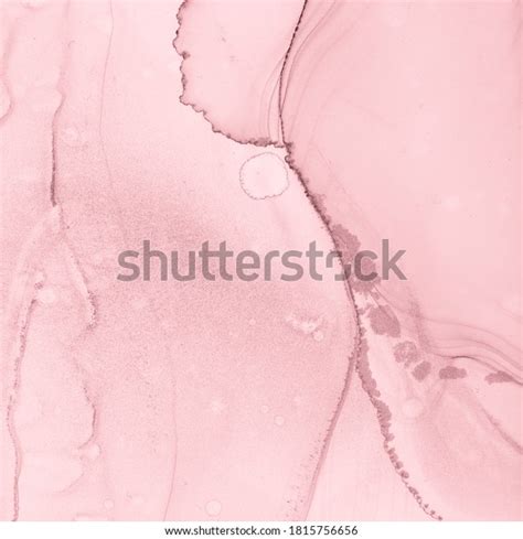 Ink Waves Background Nude Blush Color Stock Illustration Shutterstock