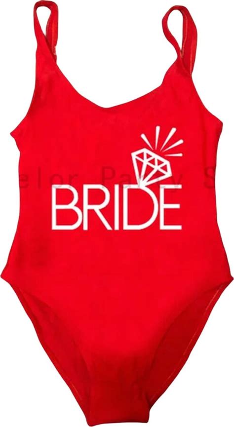 Cbldf Swimming Costume Women Team Bride One Piece Swimsuit Bikini Women Swimwear Summer High Cut