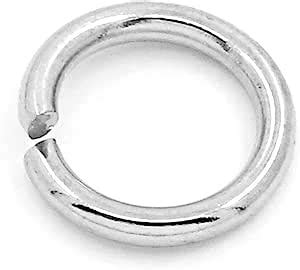 Amazon Valyria Pcs Silver Tone Stainless Steel Open Jump Rings