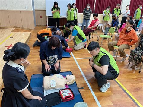 괴산소방서괴산군 장애인 복지시설 찾아가는 소방안전교육 진행