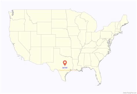 Map Of Jarrell City