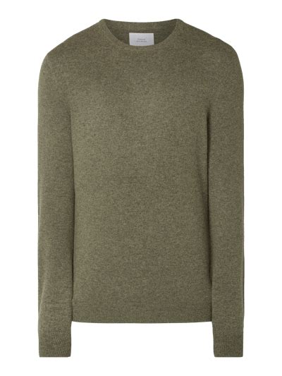 House Of Paul Rosen Pullover Mit Kaschmir Anteil Oliv Online Kaufen