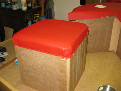 Пуфик из фанеры своими руками