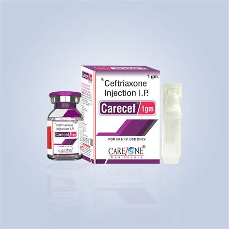 CARECEF 1000 INJECTION Carezone Healthcare