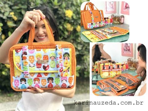 Aulas Karina Uzeda Tutorial Para Bolsa Sacolas Feitas M O