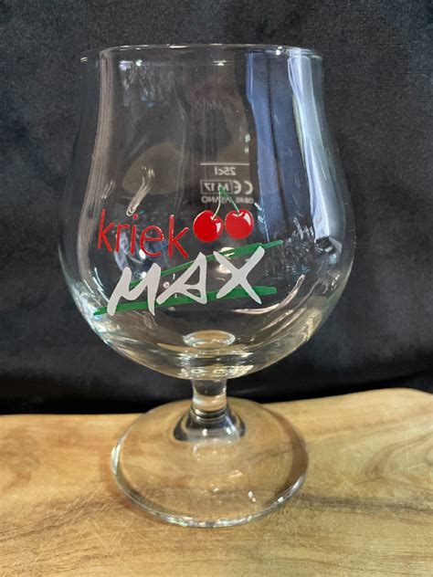 Kriek Max bierglas 25cl M17 :: Glazen - Drinken