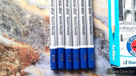 Unboxing Artline 10b Pencil Youtube