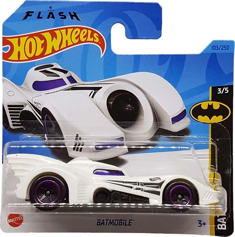 Hot Wheels Batmobile Batman The Flash Hkj Short Card