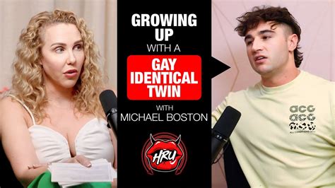 Growing Up With A Gay Identical Twin With Michael Boston YouTube