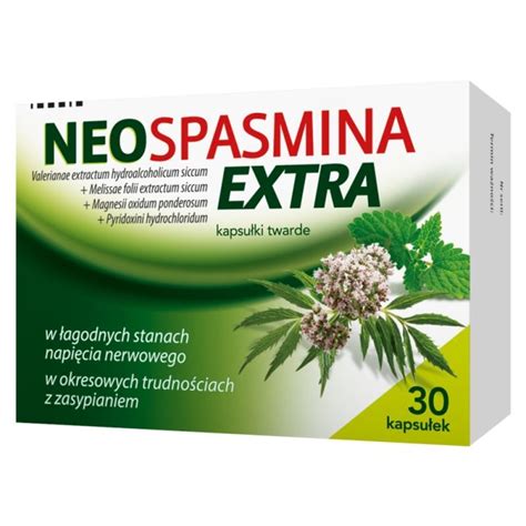 Neospasmina Extra X Kaps Leki Produkty Lecznicze Aptekanova Pl