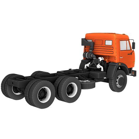 Камаз 65115 3d - Rendercar скачать бесплатно
