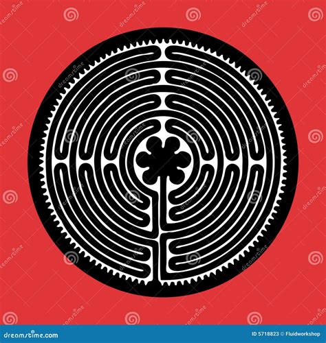 Vector Labyrinth Stock Vector Illustration Of Maze Complicated