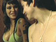 Naked Angie Jibaja in Mañana te cuento