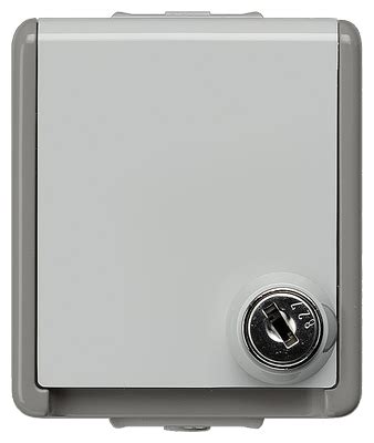 5UB4714. DELTA FLACHE РОЗЕТКА SCHUKO С КРЫШКОЙ 10A DC/16А AC 250В IP44 ...