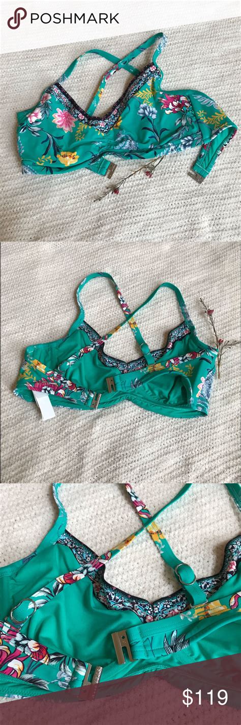 Seafolly Water Garden Bralette Nwt Seafolly Bralette Clothes Design