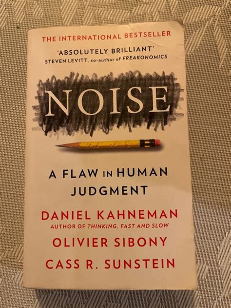 Noise A Flaw In Human Judgement By Daniel Kahneman Kaufen Auf Ricardo