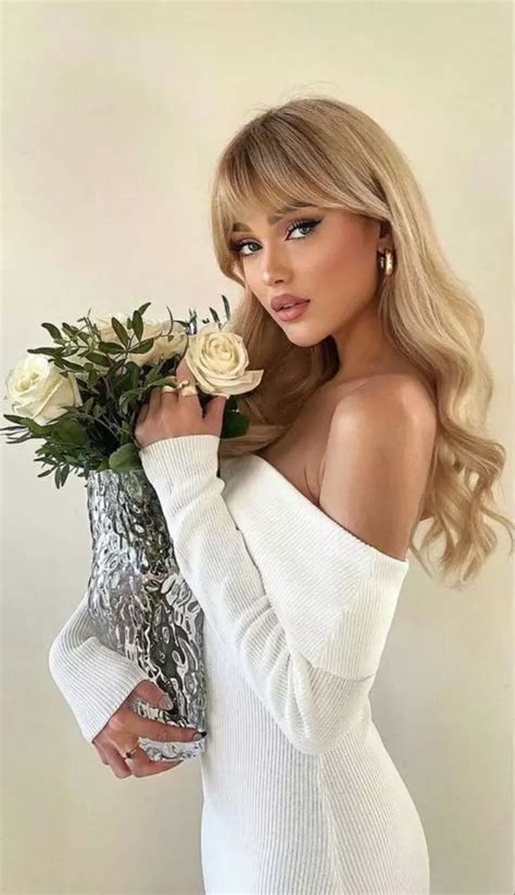 Trendy Ideas For Your Blonde Hairstyle With Bangs HairStyles For Women