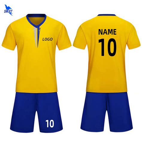 Conjunto De Camisetas De F Tbol Personalizadas Para Adultos Y Ni Os