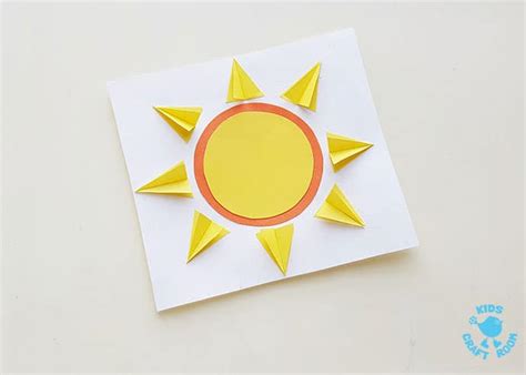 Cute and Fun Paper Weather Crafts - Kids Craft Room
