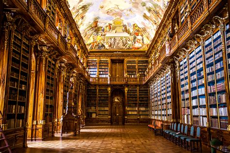 Baroque Library In Prague Fubiz Media