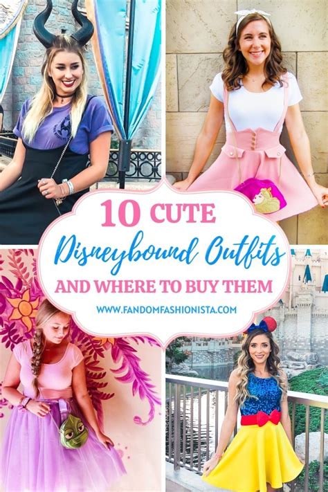 10 Disneybound Outfit Ideas Fandom Fashionista Disney Outfits Disney Bound Outfits Disney