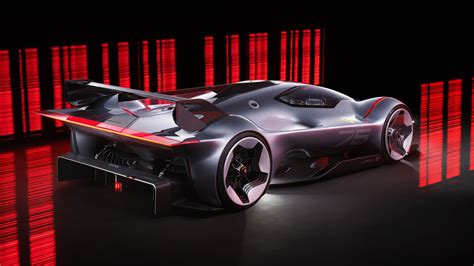 Wow Check Out Ferraris Stunning 1 338bhp Vision Gran Turismo Concept