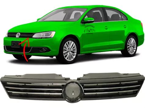 Grade Frontal Vw Jetta Tsi 2011 2012 2013 2014 Friso Cromado Frete grátis