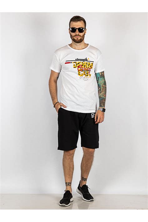 ᐉ【Футболка мужская белая 85F585-1】 ️ купить дешево в интернет-магазине ...