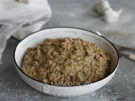 Каша из маша с мясом — рецепт с фото пошагово