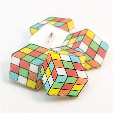 Значок пластиковый - Кубик 3x3x3