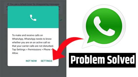 To Make And Receive Calls On Whatsapp Youtube