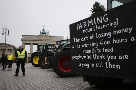 Massive Protests As German Farmers Decry Stringent Regulations