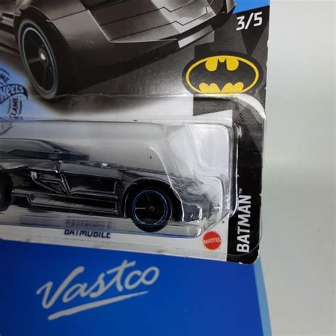 Jual Bergaransi Hot Wheels Dc Comics Batman Batmobile Black Chrome Hotwheels Ghf68 Trendi