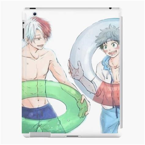 Tododeku My Hero Academia MHA Gay Couple Yaoi IPad Case Skin By ValentinaGraphs Redbubble