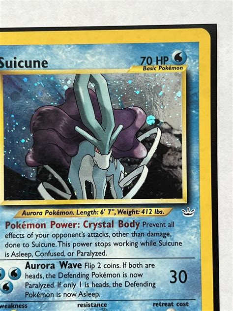 Lot Suicune Unlimited Suicune Neo Revelation Rare