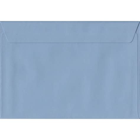 A6 Blue Envelopes Wedgwood Blue Peel Seal 114mm X 162mm