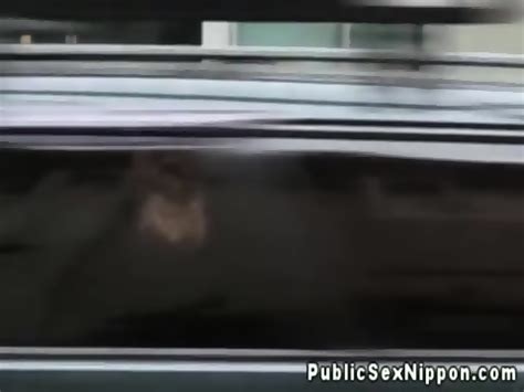 Publicsex Nippon Babe Flashing Her Ass