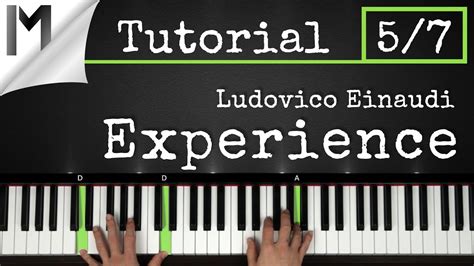 Experience Ludovico Einaudi Full Piano Tutorial [part 5 7] Youtube