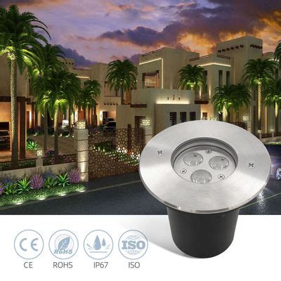 Outdoor Landscape LED Underground Light IP67 Linear Inground Uplight