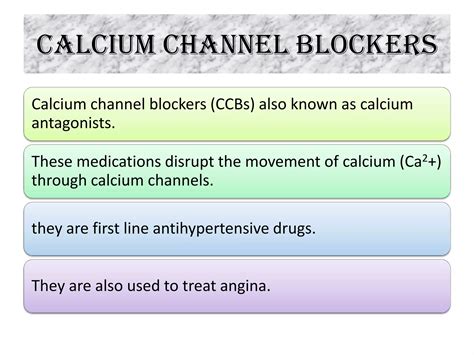 Calcium channel blockers nikku | PDF