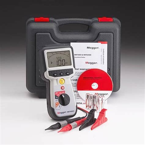 Megger Mit Megohmmeter Cat Iv Insulation Tester Off