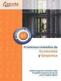 Libro Problemas Resueltos De Econom A Y Empresa