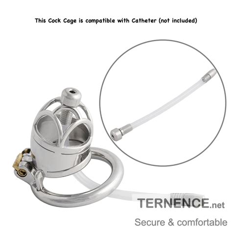 Men's Chasity Device Stainless Steel Male Chastity Cage Lock for The
