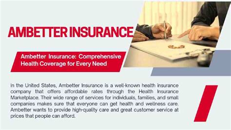 Ambetter Insurance | Programs And a Big Network of Providers - Caption Vibe