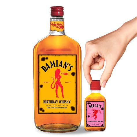 Fireball Whiskey Label