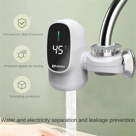 No Need To Install Electric Heating Faucets In The Bathroom Kitchen Hot And Cold Dual Purpose