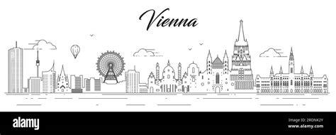 Rooftop Vienna Stock Vector Images Alamy