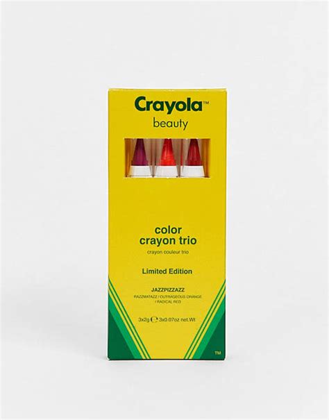 Crayola Colour Crayon Trio Farveblyanter Jazz Pizzazz Asos