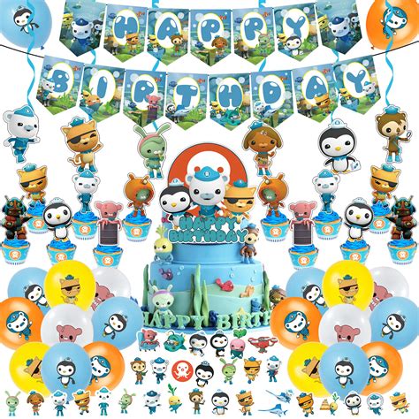 Buy Pcs Octonauts Birthday Party Supplies Octonauts Birthday