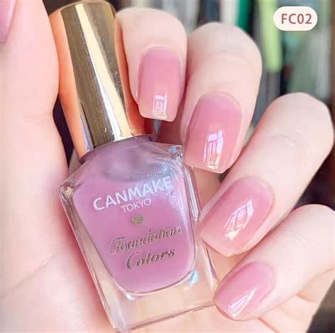 Японский бренд CANMAKE Быстросохнущий лак для ногтей тон FC02 - купить ...